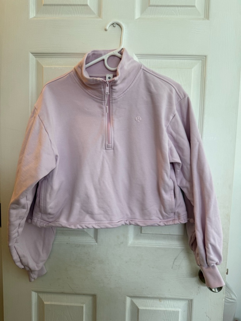 lululemon tennis terry quarter zip